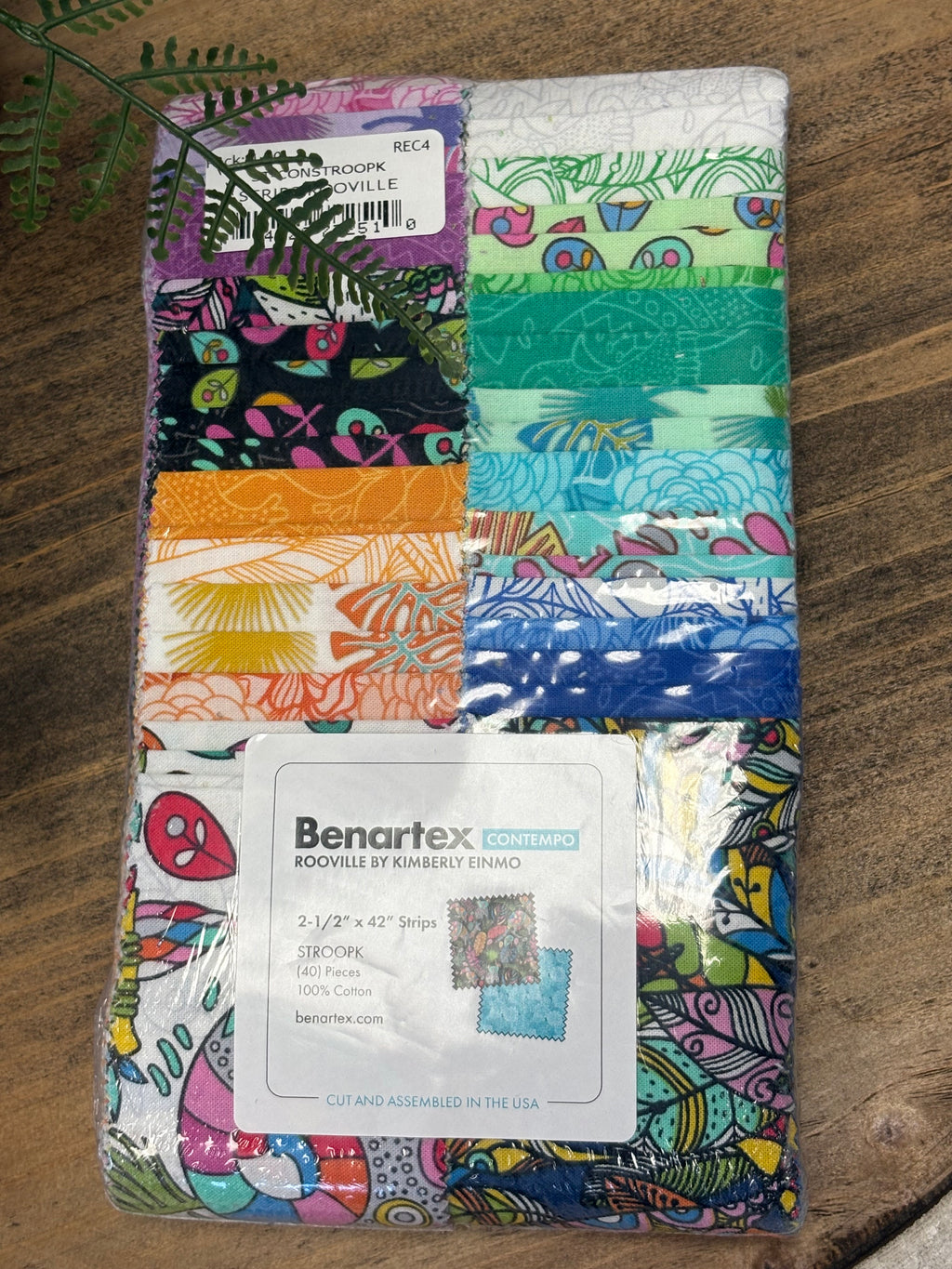 Rooville 2½-Inch Strip Pack by Kimberly Einmo for Benartex